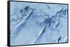 Satellite view of Pavlodar Province, Kazakhstan-null-Framed Stretched Canvas