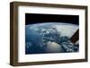 Satellite view of planet Earth showing Nova Scotia region in Canada-null-Framed Photographic Print