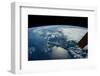 Satellite view of planet Earth showing Nova Scotia region in Canada-null-Framed Photographic Print