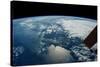 Satellite view of planet Earth showing Nova Scotia region in Canada-null-Stretched Canvas