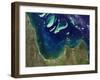 Satellite View of Princess Charlotte Bay in Australia-null-Framed Photographic Print