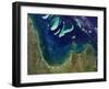 Satellite View of Princess Charlotte Bay in Australia-null-Framed Photographic Print