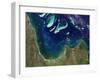 Satellite View of Princess Charlotte Bay in Australia-null-Framed Photographic Print