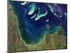 Satellite View of Princess Charlotte Bay in Australia-null-Mounted Photographic Print