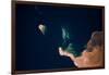 Satellite view of Qesm Shlatin, Red Sea Governorate, Egypt-null-Framed Photographic Print