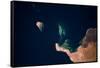 Satellite view of Qesm Shlatin, Red Sea Governorate, Egypt-null-Framed Stretched Canvas