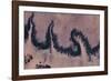 Satellite view of river near Agades, Niger-null-Framed Photographic Print