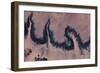 Satellite view of river near Agades, Niger-null-Framed Photographic Print