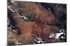 Satellite view of rocky landscape, Grand Canyon, Arizona, USA-null-Mounted Photographic Print
