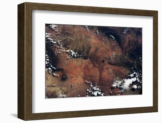 Satellite view of rocky landscape, Grand Canyon, Arizona, USA-null-Framed Photographic Print