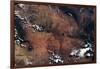 Satellite view of rocky landscape, Grand Canyon, Arizona, USA-null-Framed Photographic Print