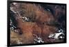 Satellite view of rocky landscape, Grand Canyon, Arizona, USA-null-Framed Photographic Print