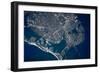 Satellite view of sea port, St. Petersburg, Florida, USA-null-Framed Photographic Print