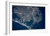 Satellite view of sea port, St. Petersburg, Florida, USA-null-Framed Photographic Print