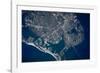 Satellite view of sea port, St. Petersburg, Florida, USA-null-Framed Photographic Print