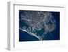 Satellite view of sea port, St. Petersburg, Florida, USA-null-Framed Photographic Print