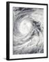 Satellite View of Super Typhoon Vongfong in the Philippine Sea-null-Framed Photographic Print