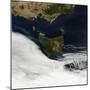 Satellite View of Tasmania, an Island State of Australia-null-Mounted Photographic Print