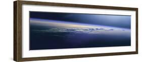 Satellite View of the Earth-null-Framed Photographic Print