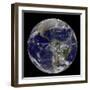 Satellite View of the First Day of Spring in the Northern Hemisphere-null-Framed Photographic Print