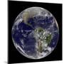 Satellite View of the First Day of Spring in the Northern Hemisphere-null-Mounted Photographic Print