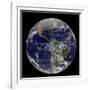 Satellite View of the First Day of Spring in the Northern Hemisphere-null-Framed Photographic Print