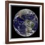 Satellite View of the First Day of Spring in the Northern Hemisphere-null-Framed Photographic Print