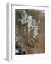 Satellite View of the Rocky Mountains-null-Framed Photographic Print