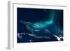 Satellite view of Turks and Caicos Islands-null-Framed Photographic Print