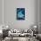 Satellite view of Turks and Caicos Islands-null-Framed Stretched Canvas displayed on a wall