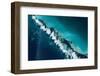 Satellite view of Turks and Caicos Islands-null-Framed Photographic Print