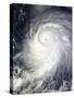 Satellite View of Typhoon Neoguri in the Pacific Ocean-null-Stretched Canvas