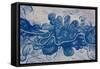 Satellite view of Urai River, West Kazakhstan Province, Kazakhstan-null-Framed Stretched Canvas