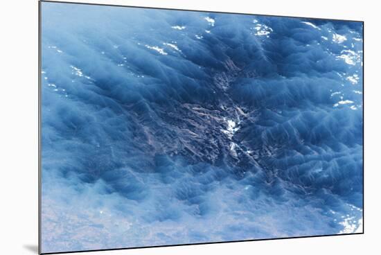 Satellite view of Venezuelan Valley in South America-null-Mounted Photographic Print