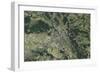 Satellite View of Warsaw, Poland-null-Framed Premium Photographic Print