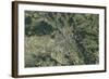 Satellite View of Warsaw, Poland-null-Framed Photographic Print