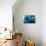 Satellite view of West Grand Bahama and Atlantic Ocean, Bahamas-null-Stretched Canvas displayed on a wall
