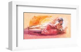 Satin Moments-Talantbek Chekirov-Framed Art Print