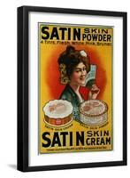 Satin Skin Powder, circa 1900-null-Framed Giclee Print