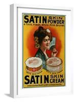 Satin Skin Powder, circa 1900-null-Framed Giclee Print