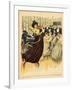 Satire of a Salon Musical Evening from the Back Cover of 'Le Rire', 17th December 1898-G. Kadell-Framed Giclee Print