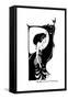 Satire on Art of Aubrey Beardsley-null-Framed Stretched Canvas