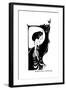 Satire on Art of Aubrey Beardsley-null-Framed Giclee Print