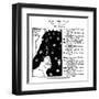 Satire on Art of Aubrey Beardsley-null-Framed Art Print