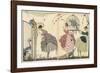 Satire on the Current "Peacock" Modes-Gerda Wegener-Framed Photographic Print