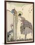 Satire on the Fashion for Voluminous Short Skirts and Use of Antique Styles-Gerda Wegener-Framed Photographic Print