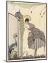 Satire on the Fashion for Voluminous Short Skirts and Use of Antique Styles-Gerda Wegener-Mounted Photographic Print