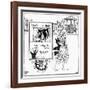 Satire on the Yellow Book-null-Framed Art Print