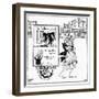 Satire on the Yellow Book-null-Framed Art Print