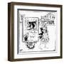 Satire on the Yellow Book-null-Framed Art Print